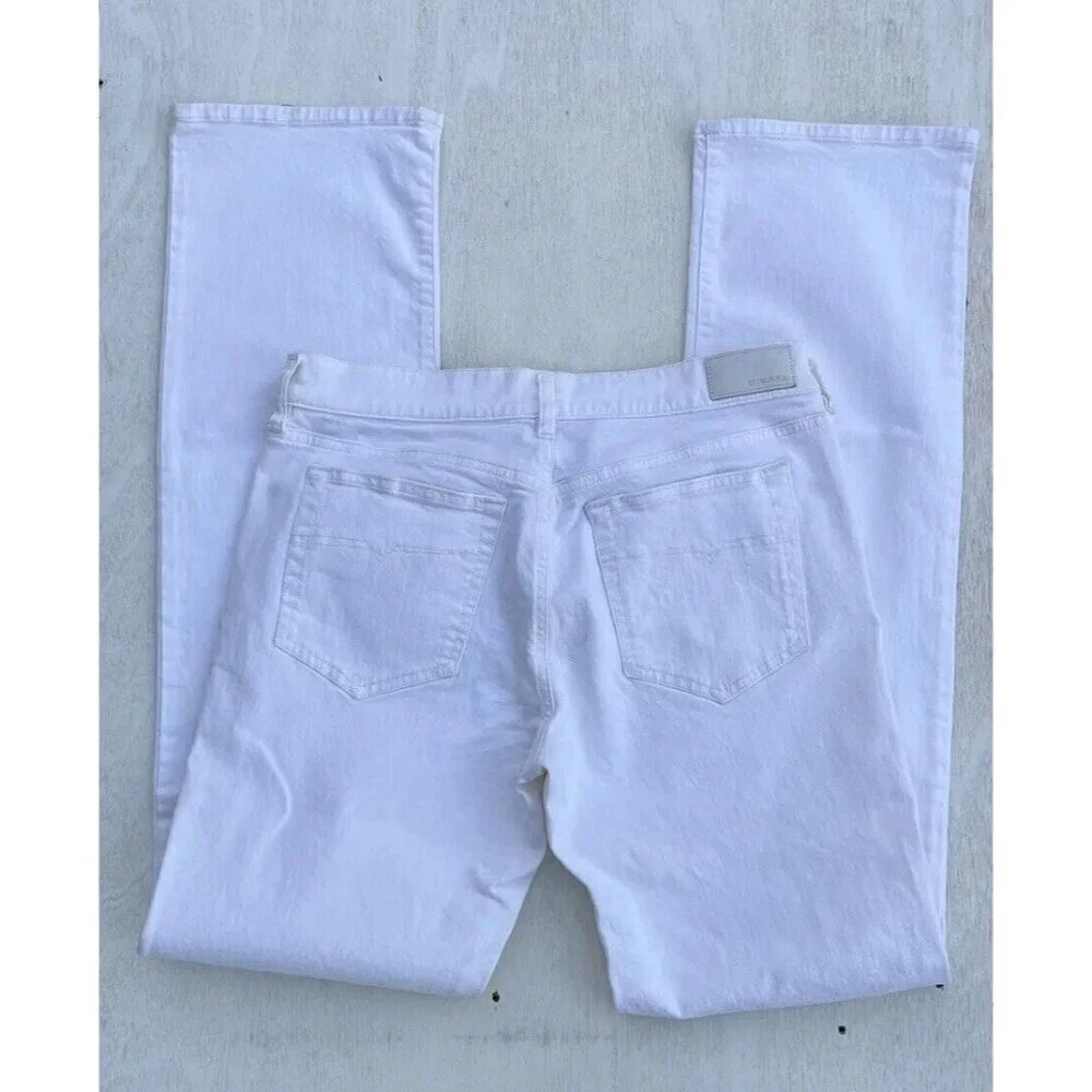 Diesel White Denim Women’s Bootzee Bootcut Regular Jeans W31 L32 R85W1 - Picture 6 of 16
